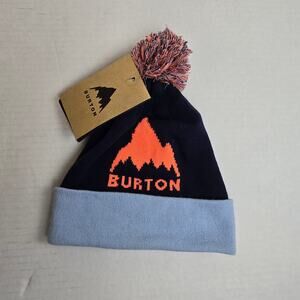 Burton Kids Hat with Orange and Blue